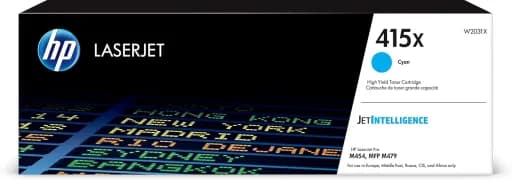 HP 415X Toner Cyan