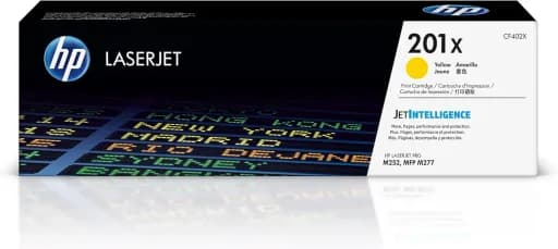 HP 201X Toner Gelb