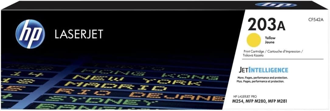 HP 203A Toner Gelb