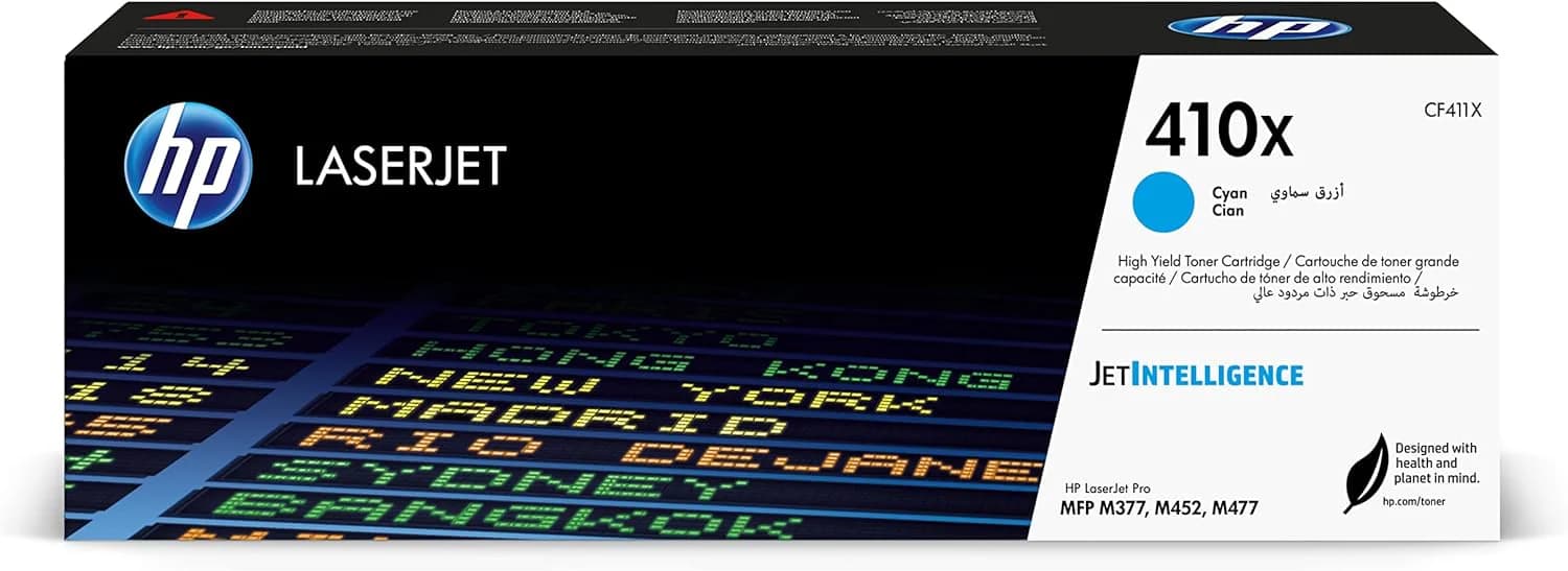 HP 410X Toner Cyan
