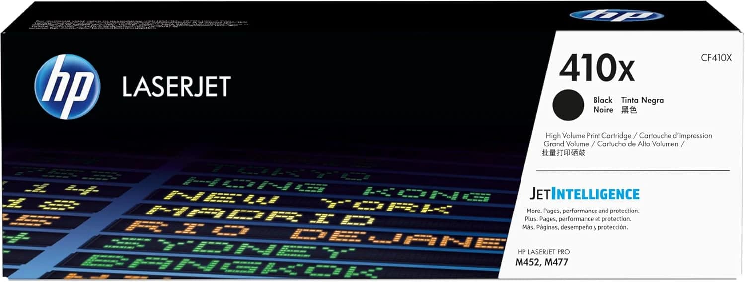HP 410X Toner Schwarz