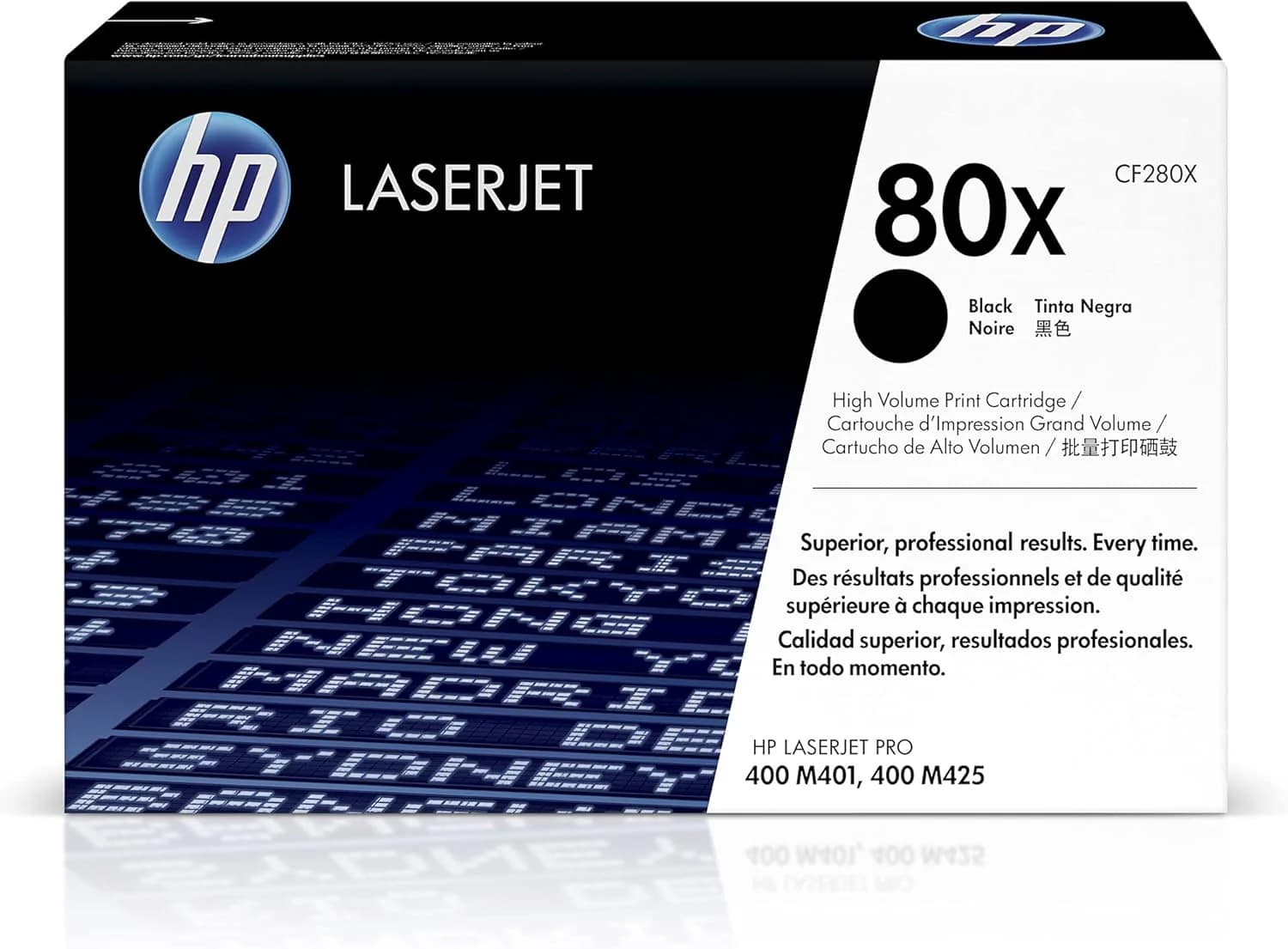 HP 80X Toner Schwarz